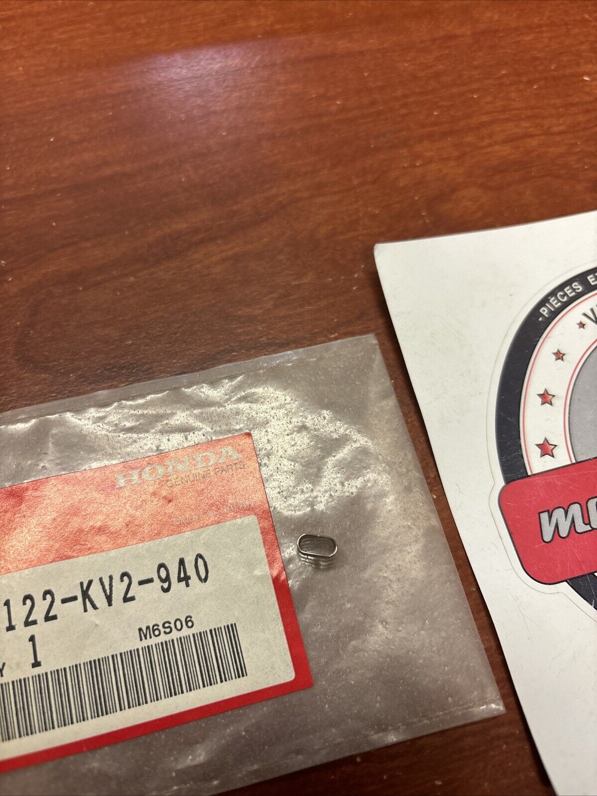 NOS Honda CB400SS TRX400EX XR250 R XR400R ROLLER SPRING 14122-KV2-940 H141