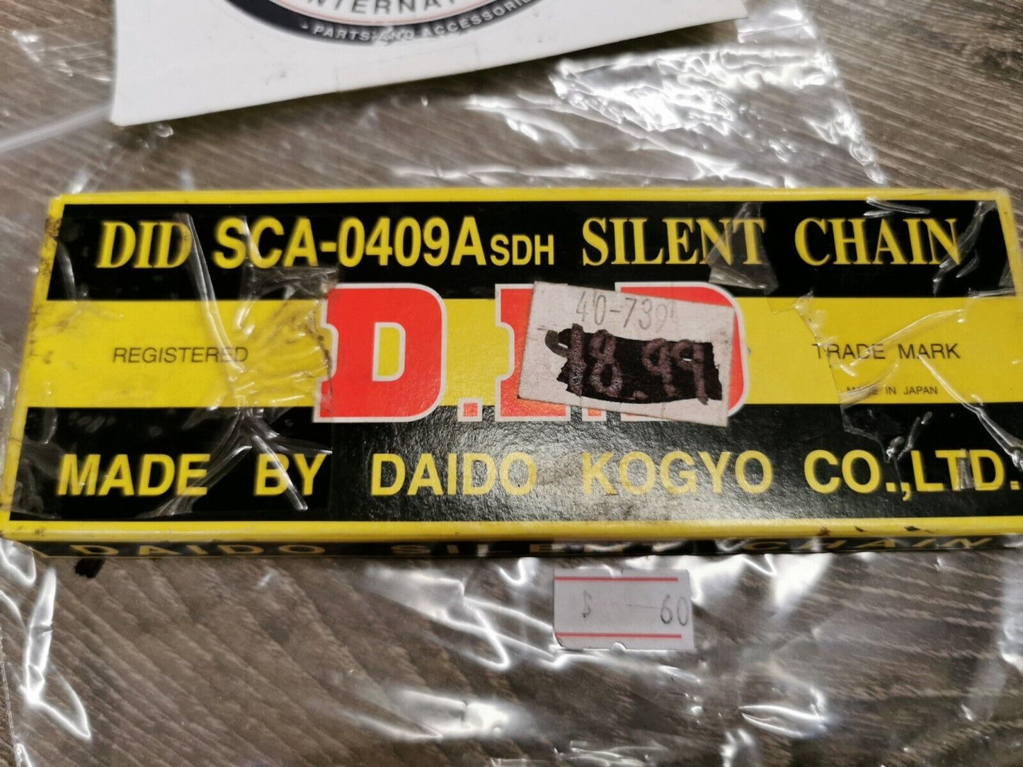 NOS DID Honda FMX 650  timing cam chain Endless SCA0409ASV  SCA-0409A J35