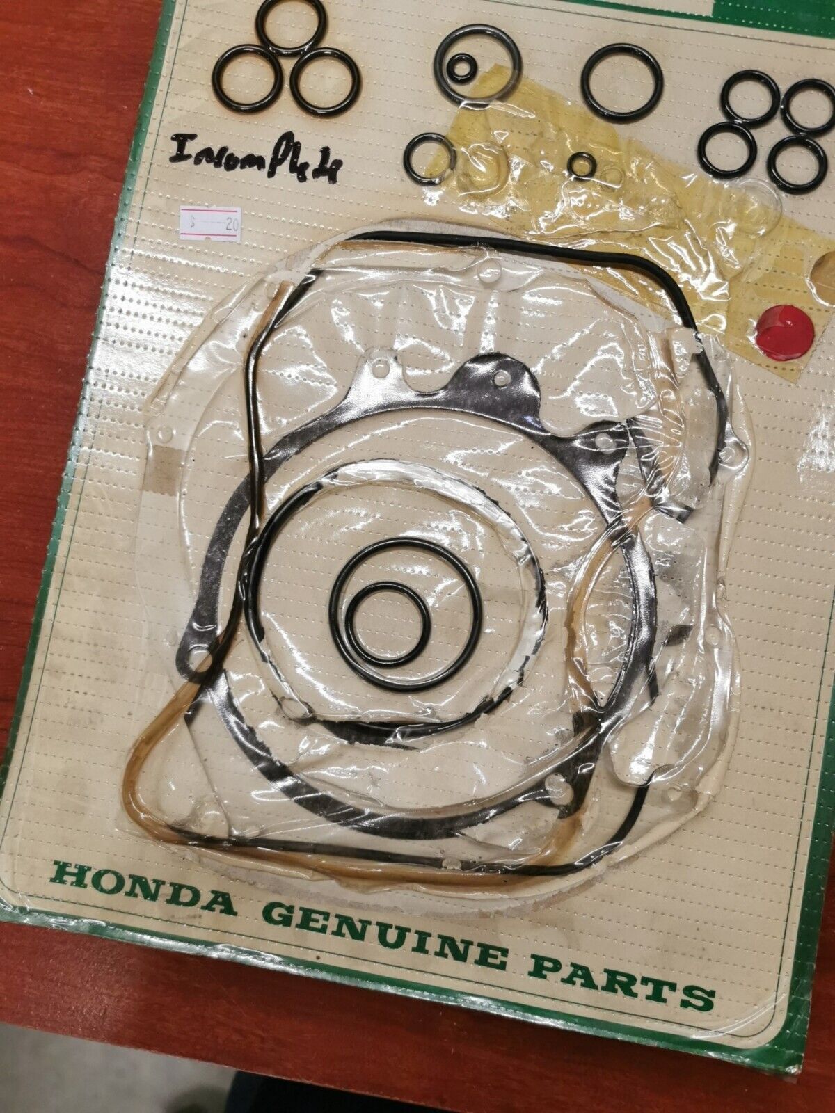 NOS Honda 1980 - 1981 CB650/C GASKET KIT B INCOMPLETE 06111-426-000 H66