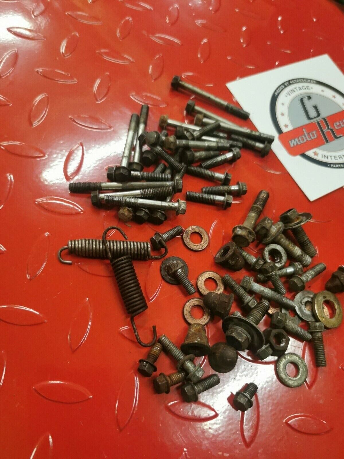 Suzuki RM125 1991 motor engine bottom top end bolt washer nut hardware