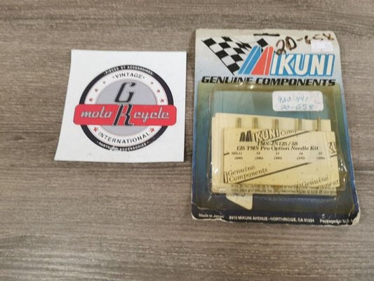 NOS MIKUNI  125 TMS PRO OPTION NEEDLE KIT TMS-JN125/58 J20