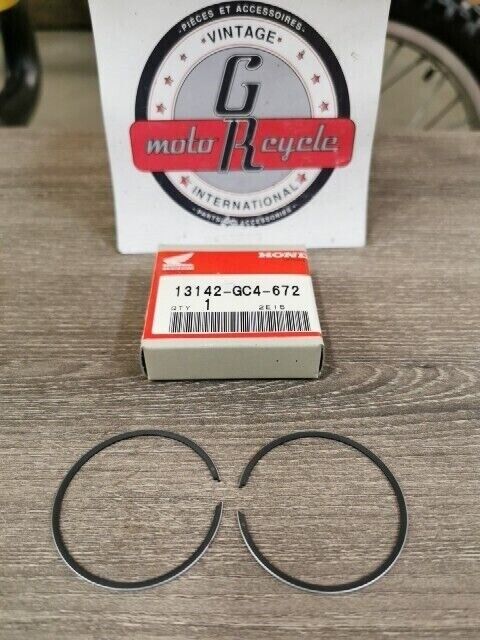 NOS HONDA CR80R 1985 RING SET 0.50 13142-GC4-672 H74
