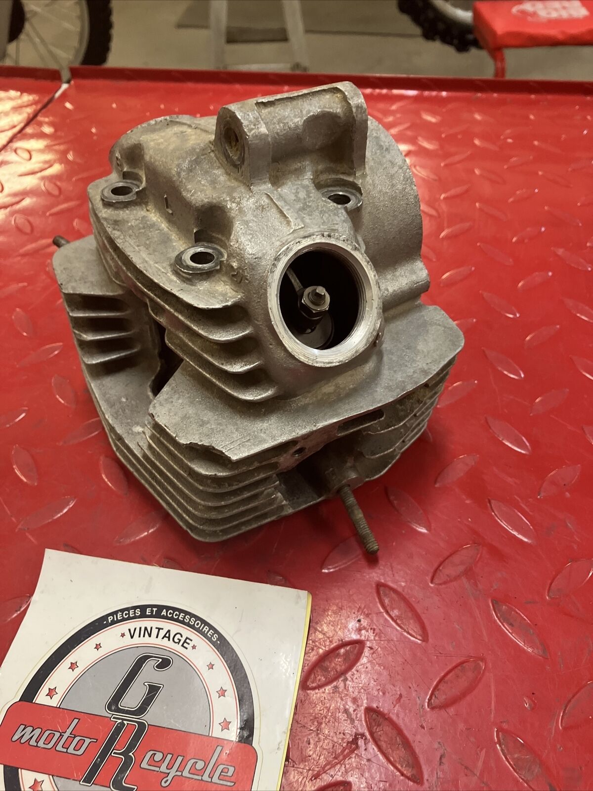 Honda TL125 1975 cylinder head 1974 1976