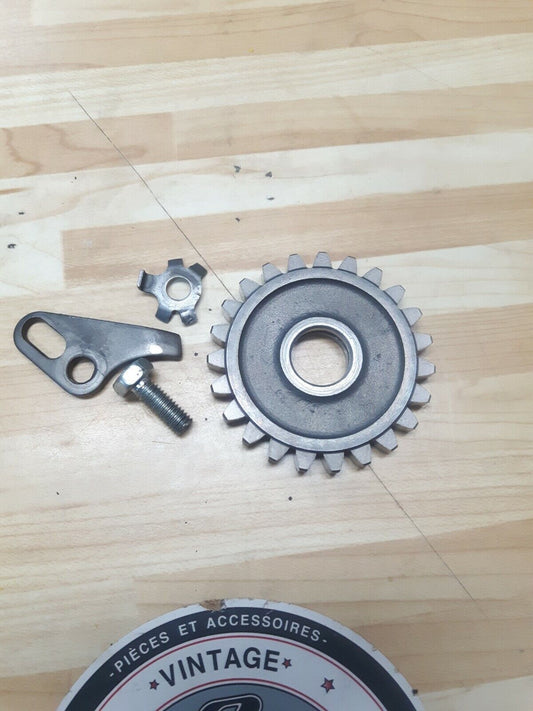 Honda CR80R 1990 kick starter kickstarter idle gear stopper plate 1986 - 2002