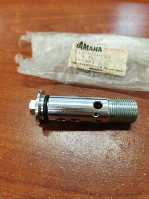 NOS Yamaha UNION BOLT BYPASS VALVE 1L9-13340-01-00 SUB 90401-20043-00 Y111