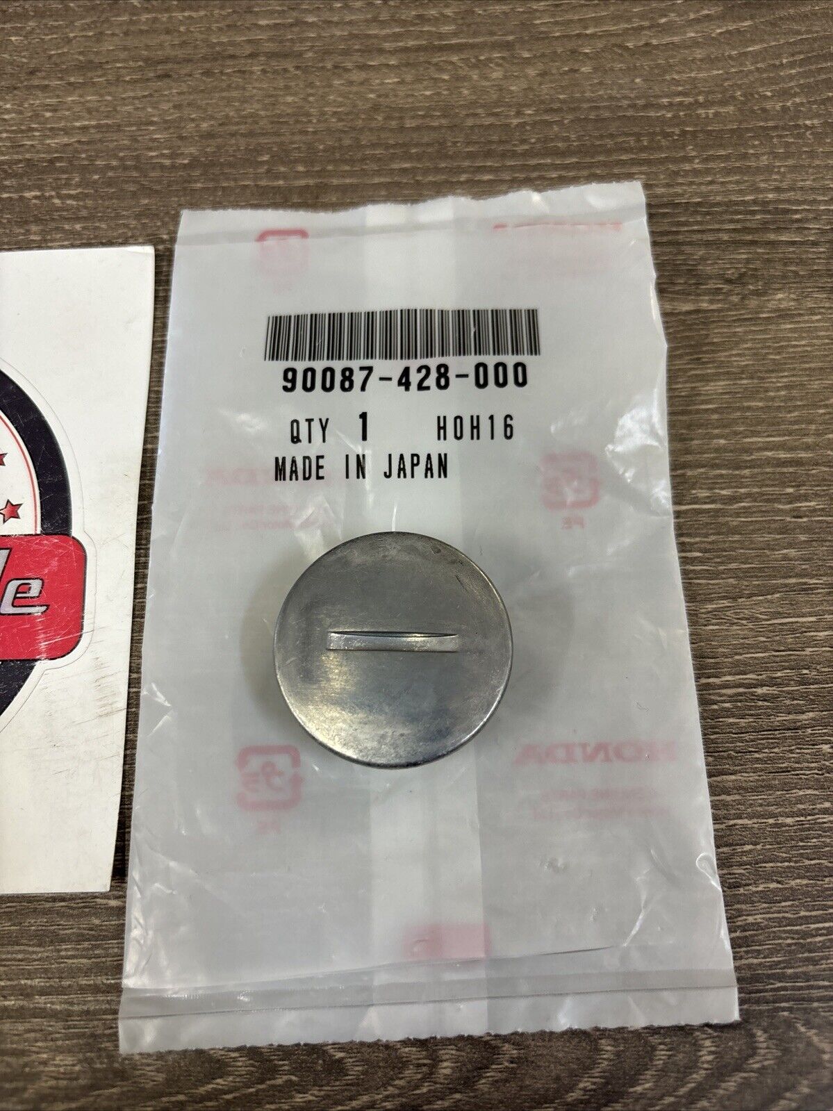 NOS Honda ATC250ES CT110 XL125S CAP 30MM 90087-428-000 H135