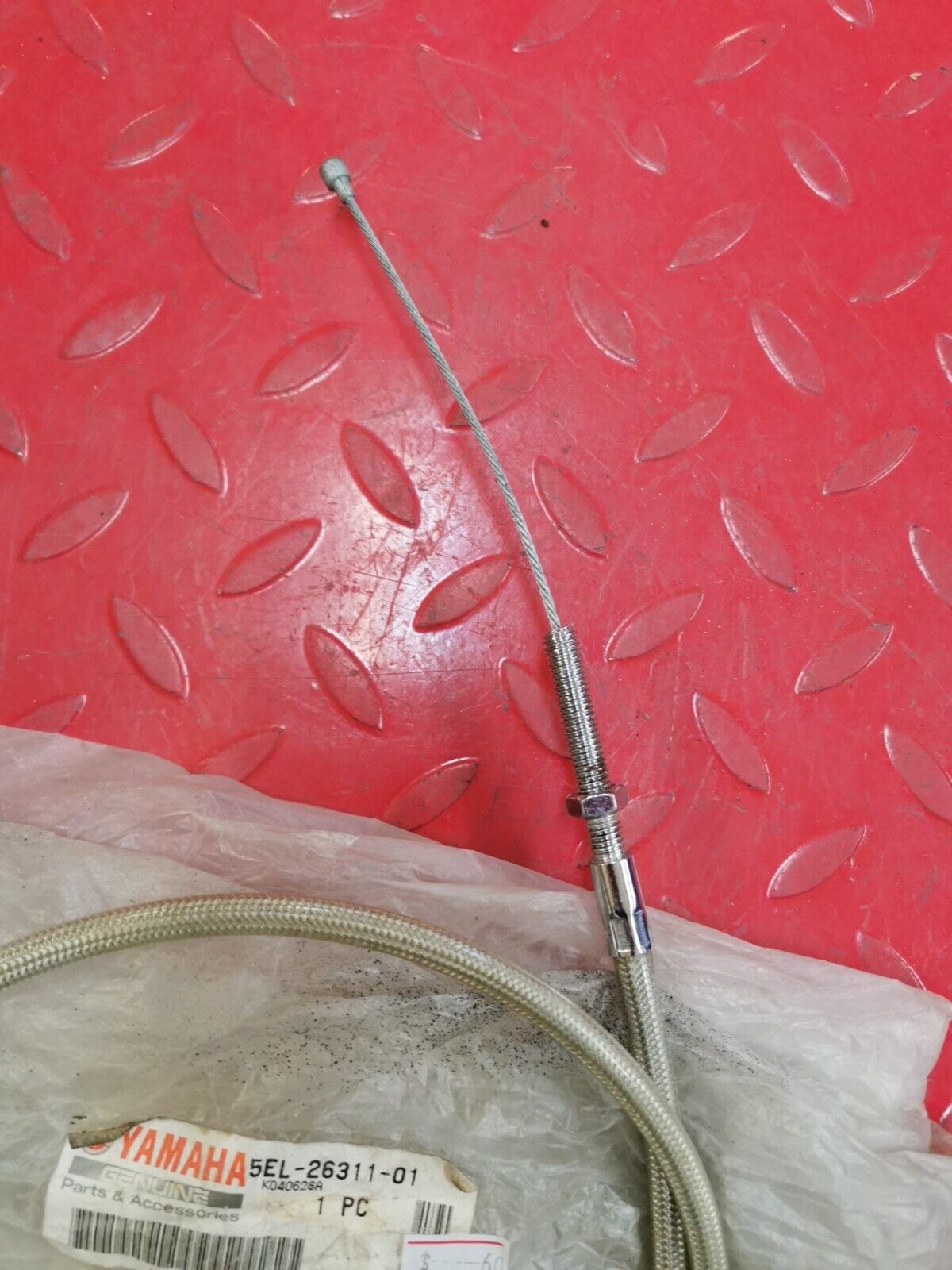 NOS Yamaha XVS1100 CABLE, THROTTLE 1 5EL-26311-00-00 Sup. by 5EL-26311-01-00 Y41