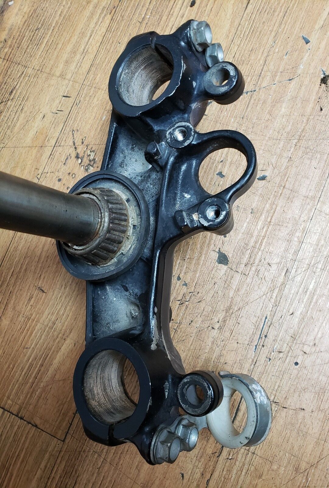 Honda XL250R 1984 streering stem triple tree clamp bridge XL250 1985 1986 1987