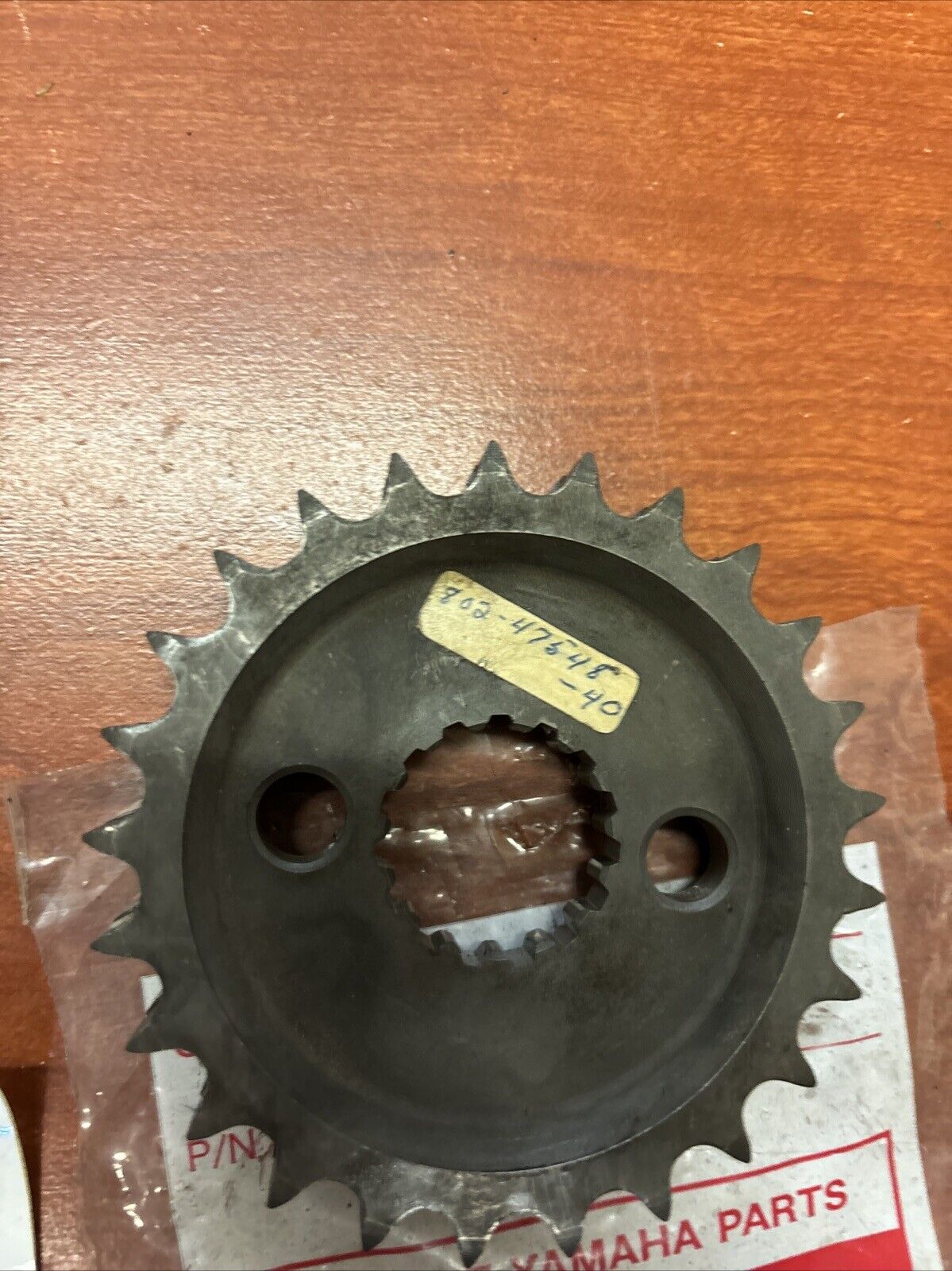 NOS Yamaha EW433 GP292 SL338 SL433 CHAIN DRIVEN SPROCKET 802-47548-40-00 Y184