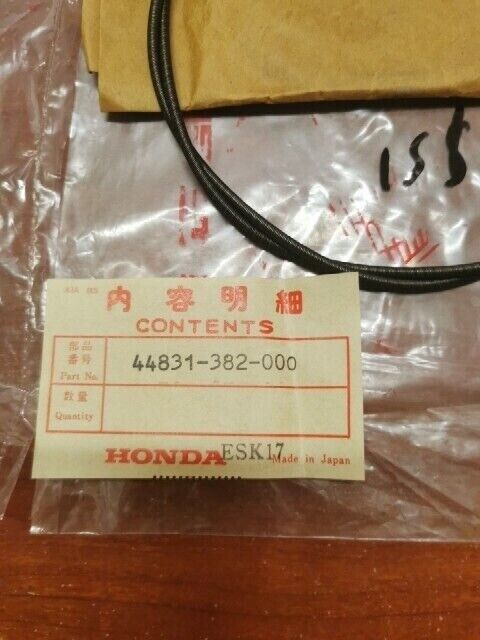 NOS Honda C50L C90 CT125 XL125 INNER CABLE 44831-382-000 SUB 44831-437-000 H55