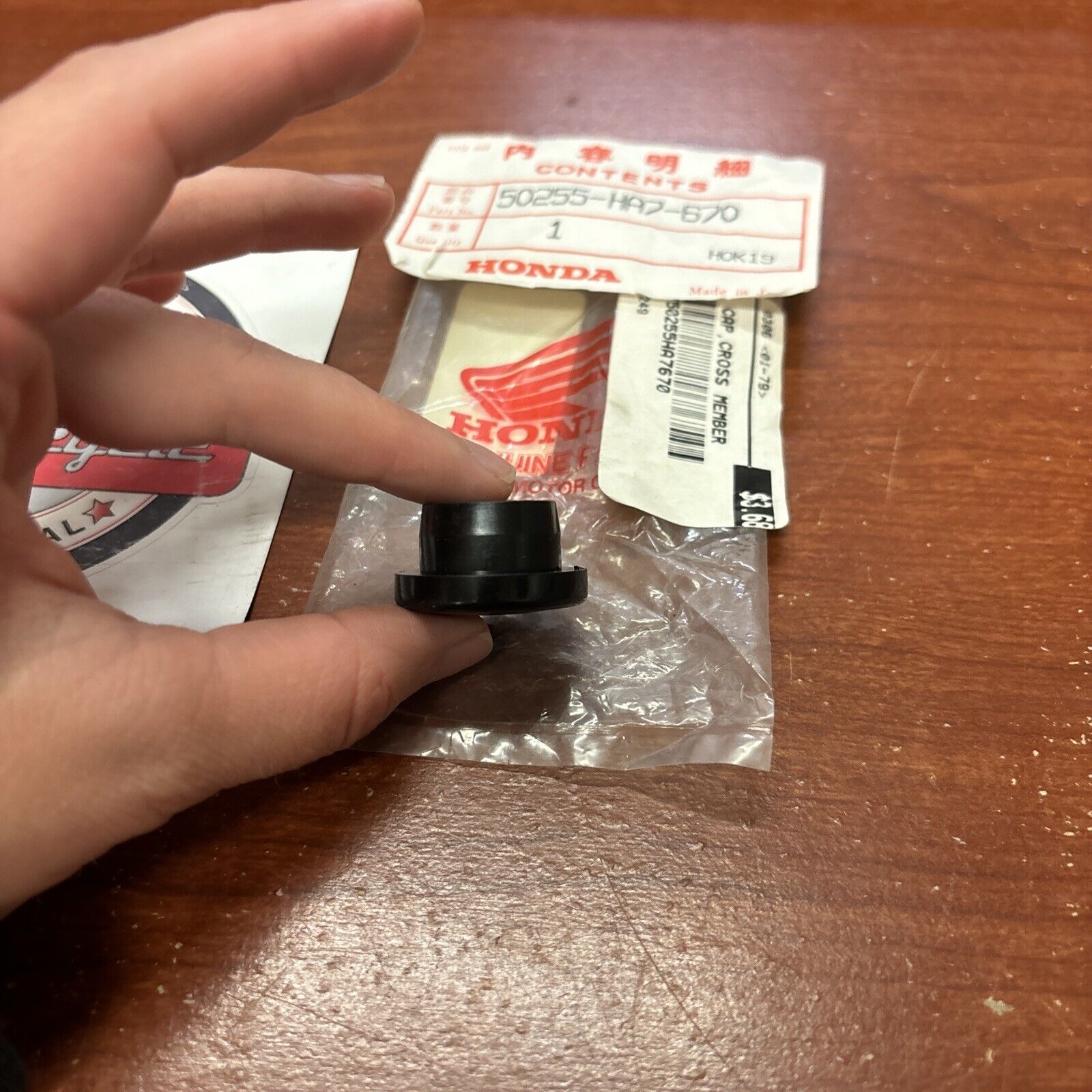 NOS Honda 1986 - 1993 TRX350 1987 - 1989 TRX350D CAP 50255-HA7-670 H150