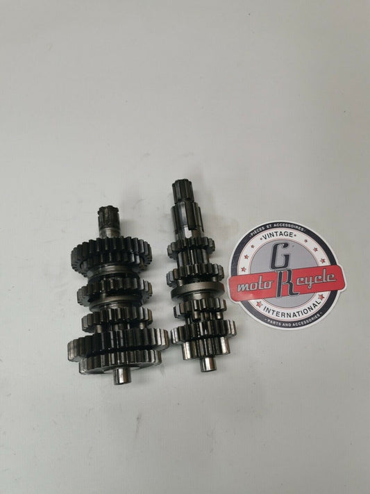 Honda XL100S 1981 transmission mainshaft countershaft main counter shaft gear