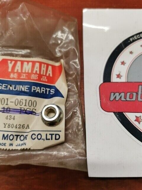 NOS Yamaha FLANGE NUT 95701-06100-00 SUB 95701-06500-00 95704-06500-00 9578 Y129