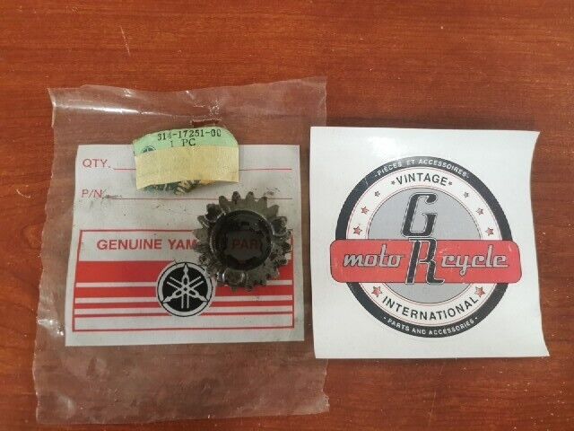 NOS Yamaha AT2 AT3 CT2 CT3 LT2 LT3 5TH WHEEL GEAR 314-17251-00-00 Y141