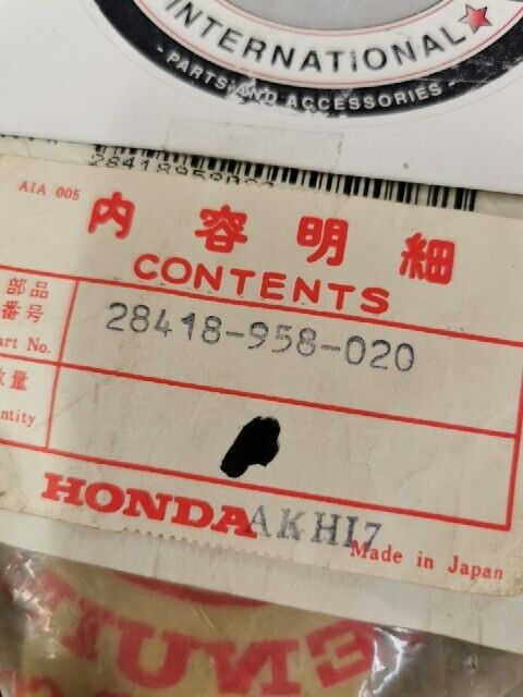 NOS HONDA ATC185S ATC200 ATC200S 1984 - 1986 SPRING FRICTION 28418-958-020 H111