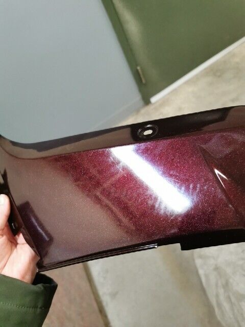 NOS Yamaha XC200 SIDE COVER FENDER OVER KIT 25G-21555-00-MX & 25G-21551-00-MX