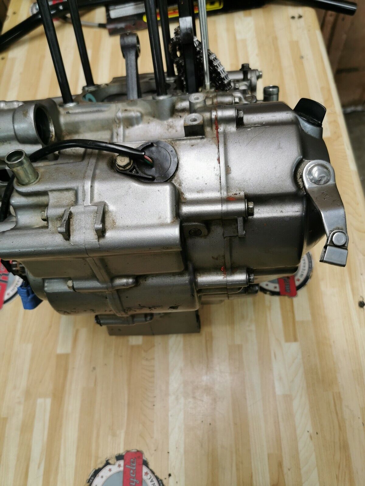 Honda CRF250L 2013 motor engine lower bottom end crankcase transmission