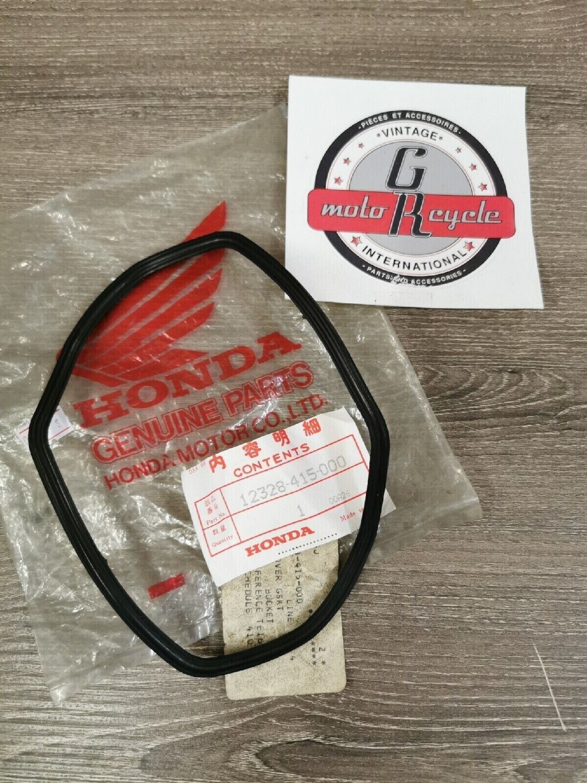 NOS HONDA GL500 CX500D CX650C 1978 - 1983 HEAD COVER GASKET 12328-415-000 H46