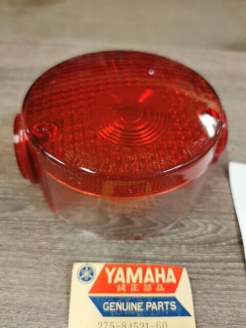 NOS YAMAHA AT2 CS3B CS5 CT3 DT3 G6S LS2 RT2 LENS TAIL LAMP 275-84521-60-00 Y170