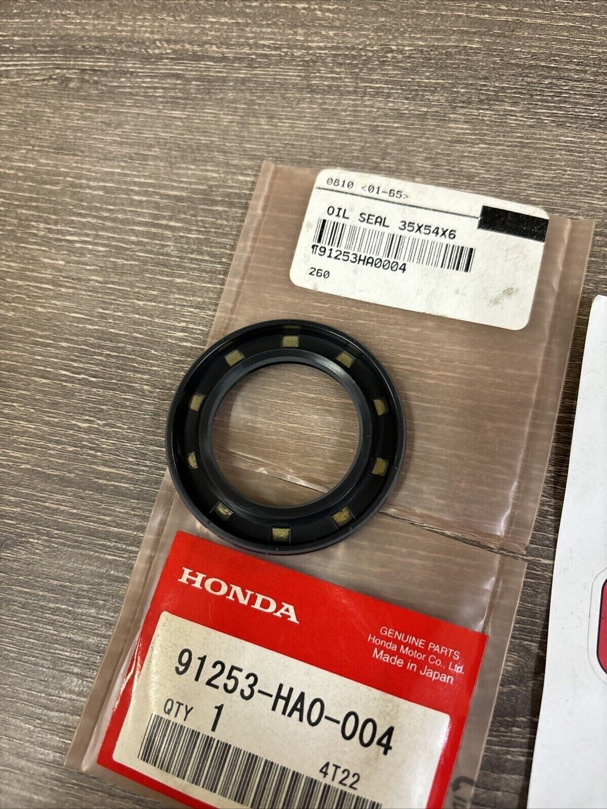 NOS Honda ATC250 ES ATC250 SX TRX250 TRX350 OIL SEAL 35X54X6 91253-HA0-004 H126
