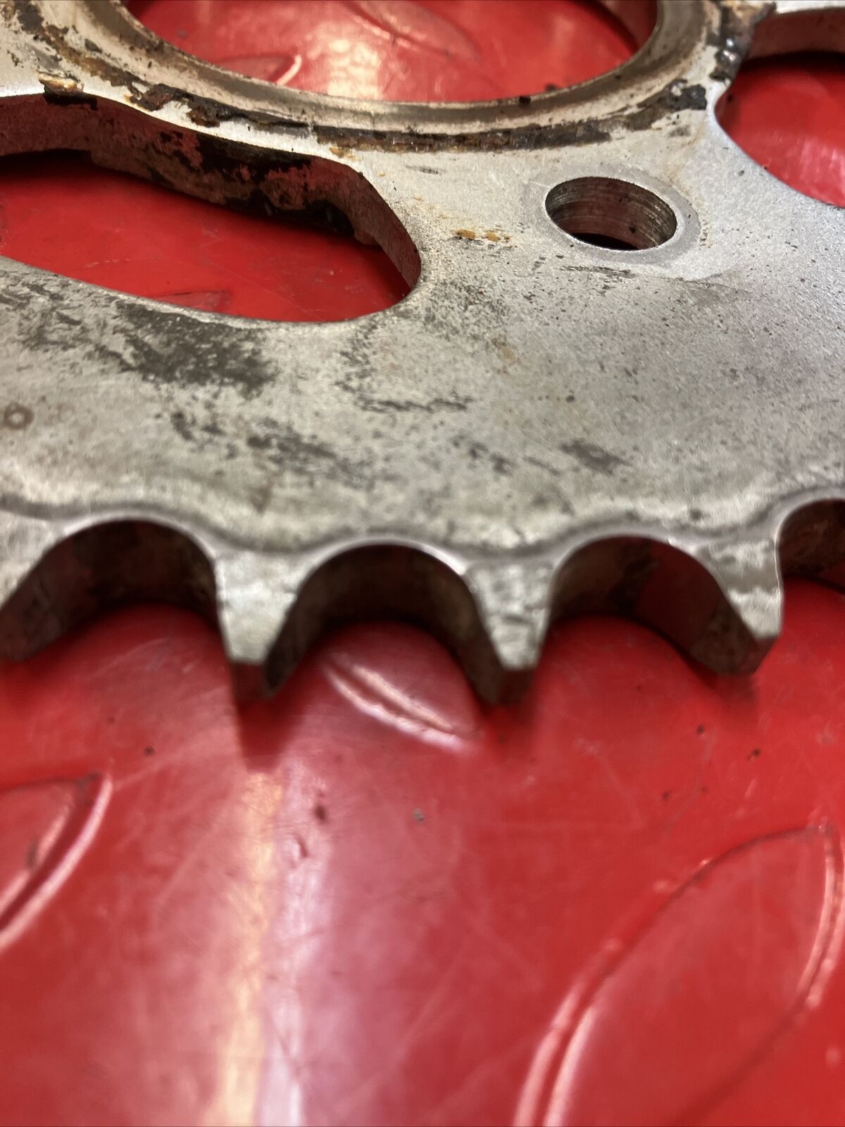 Yamaha RD400 1977 rear sprocket drive gear 38T 1976 1978