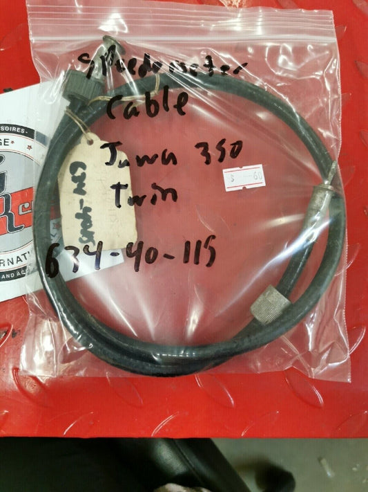 NOS  JAWA  SPEEDOMETER CABLE JAWA 350 TWIN 634-40-115   A3