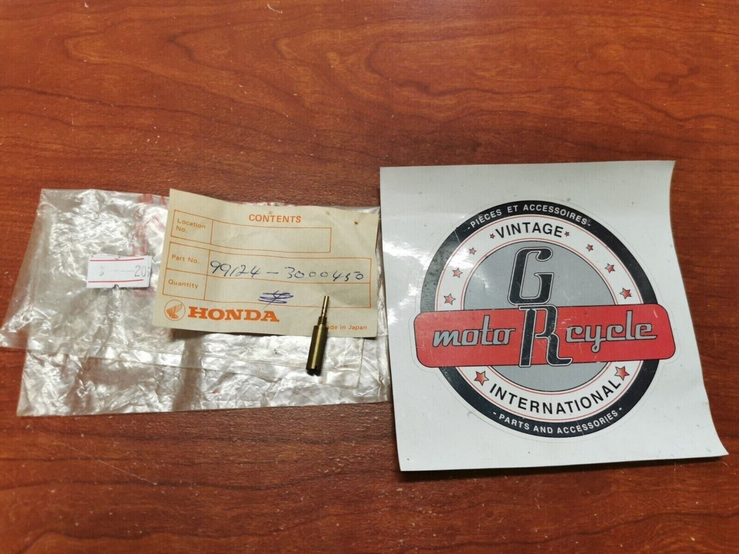 NOS Honda 1969 - 1971 CB750 K0 K1 JET SLOW #45 99124-300-0450 H64