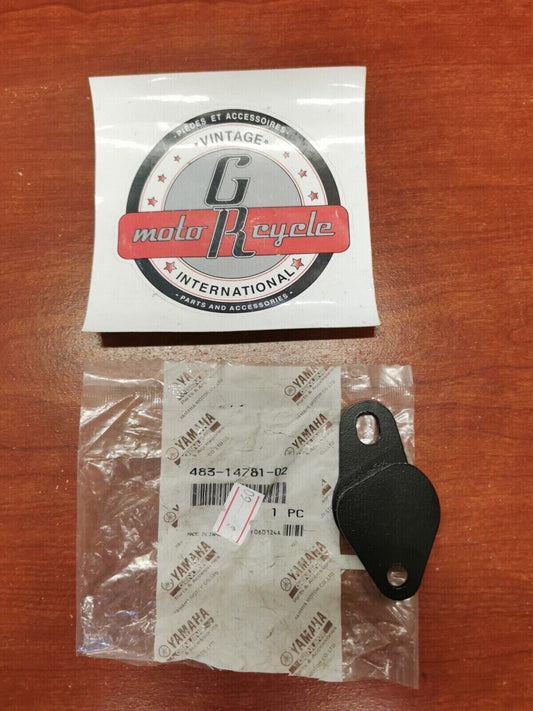 NEW NOS Yamaha YZ250 YZ360 MX250 YZ400 IT400 MUFFLER STAY 483-14781-02-00 Y87