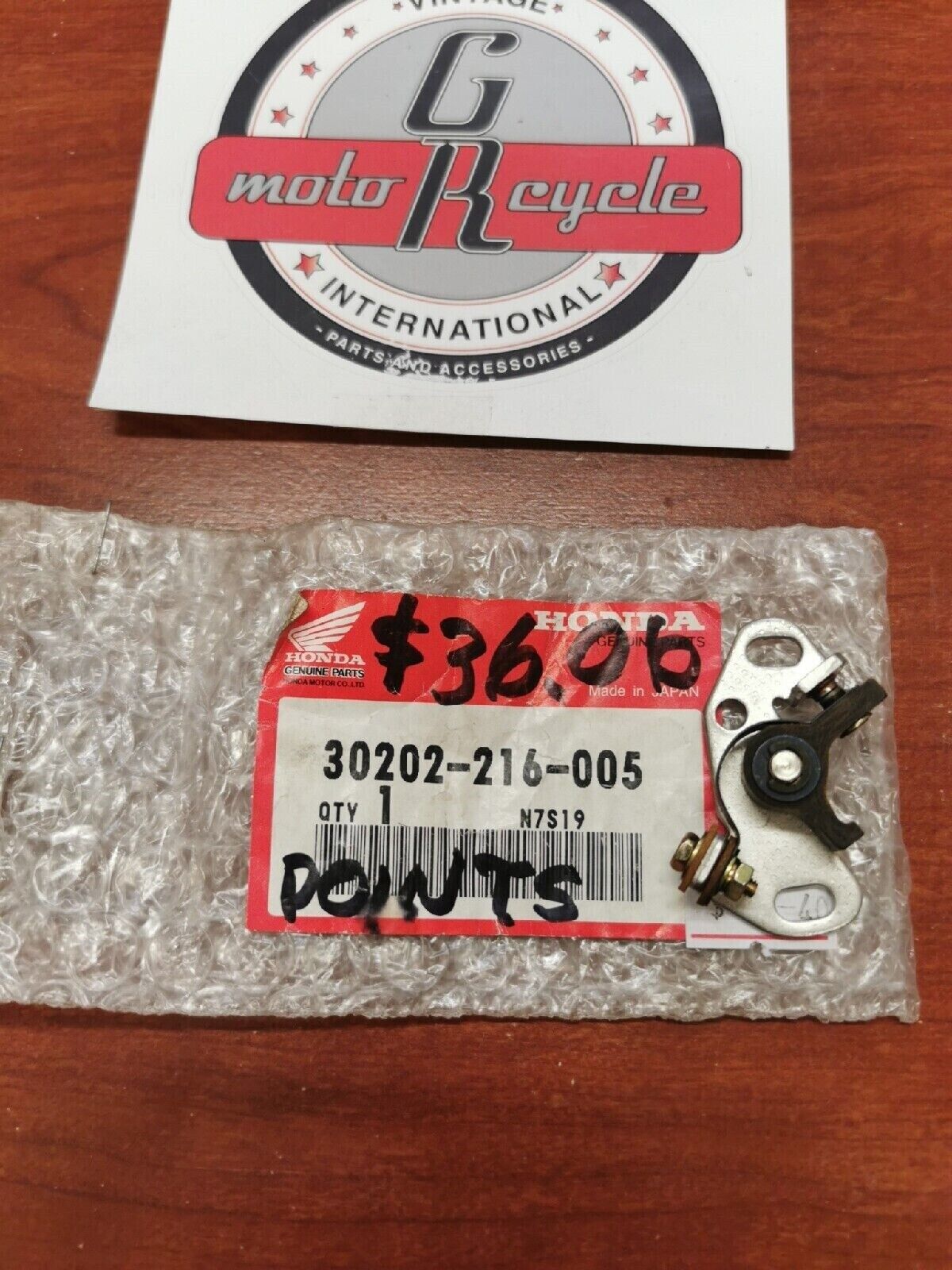 NOS Honda CL200 CB200 CA175 CL175 CB175 POINTS 30202-216-005 H34