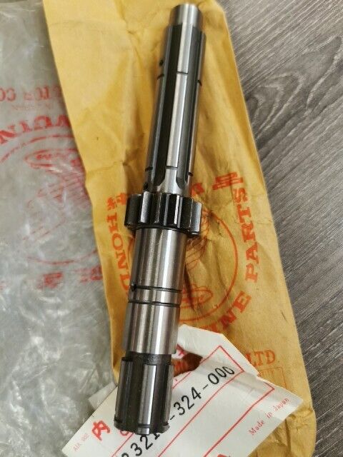 NOS HONDA CB100 CB125S CL100S2 MAINSHAFT TRANSMISSION 14T 23211-324-000  H88