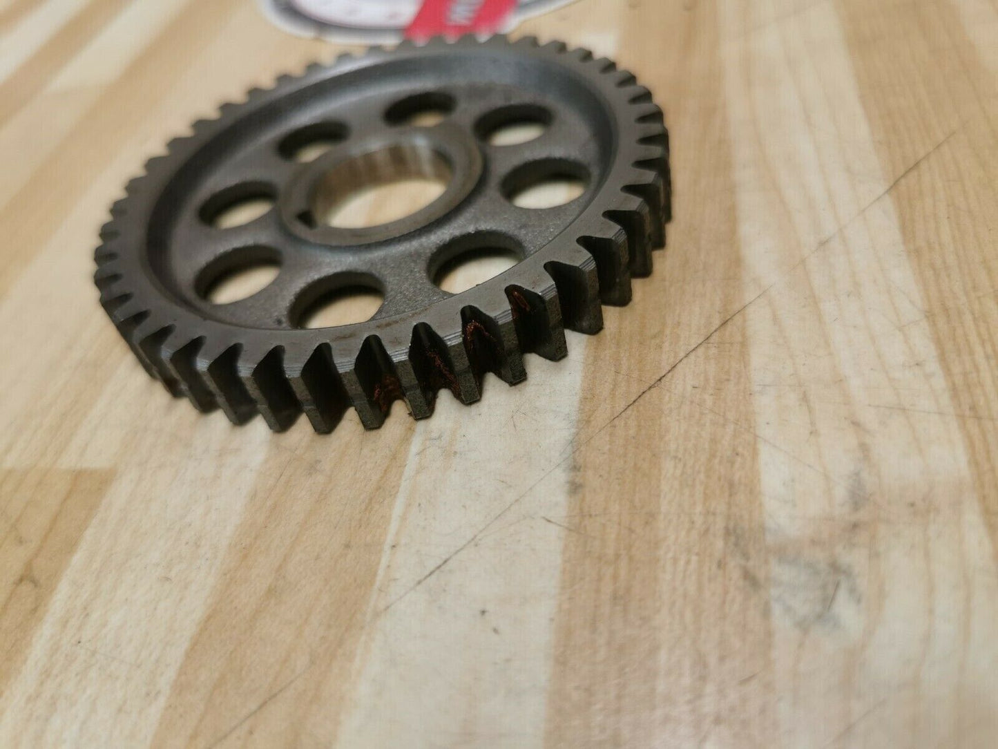 Yamaha DT200 1986 crankshaft counter balancer drive gear