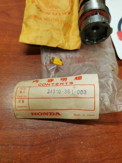NOS Honda MR175 MT125 GEARSHIFT DRUM 24310-361-000 H80
