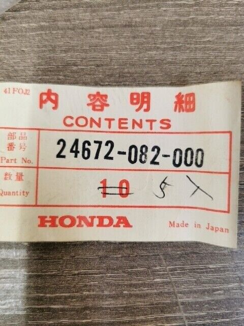 NOS HONDA PS50 QA50 SPRING STOPPER 24672-082-000 H76