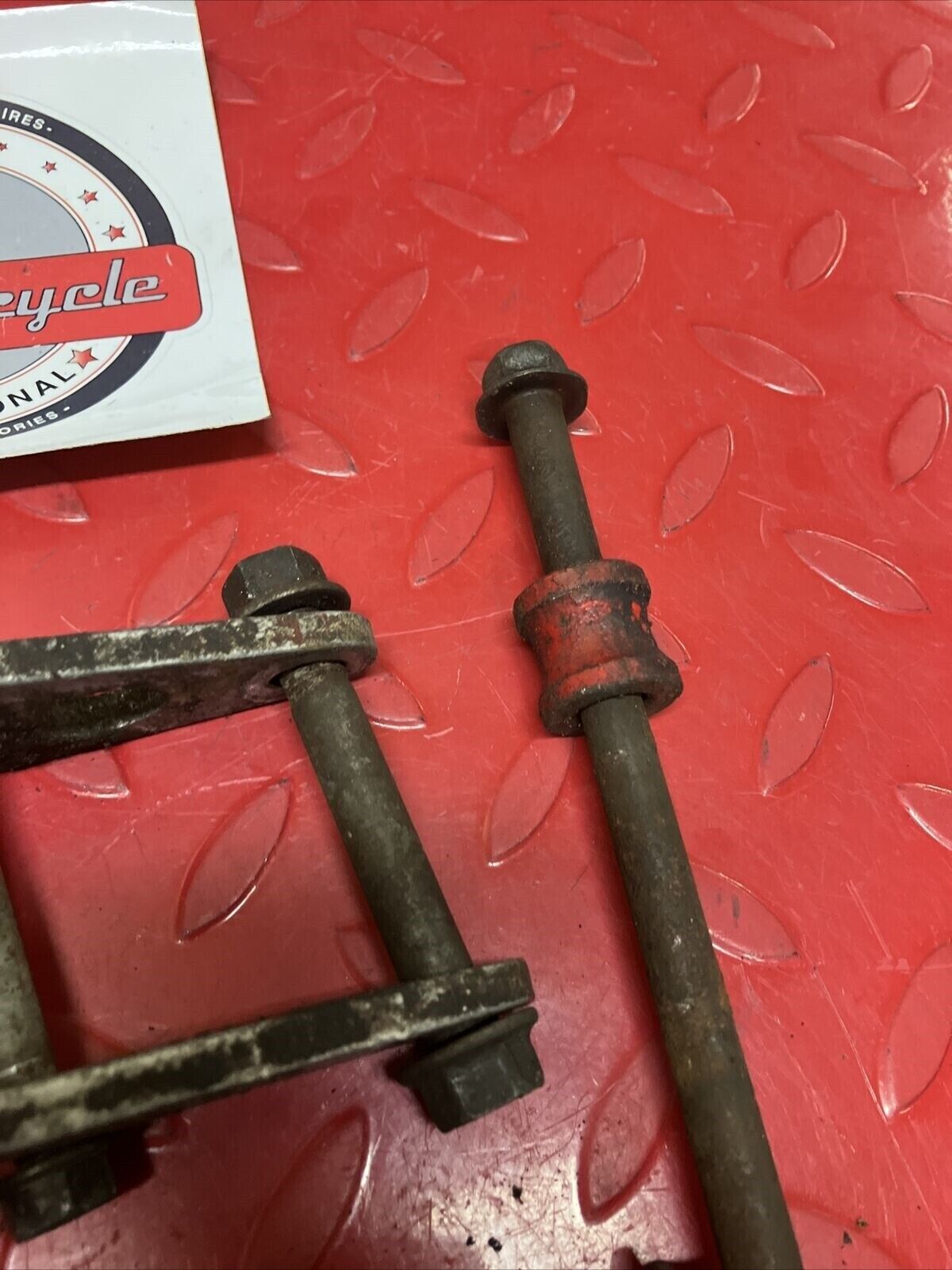 Honda XL600R 1986 Engine motor bolt plate hanger bracket hardware 1983 1985 1987