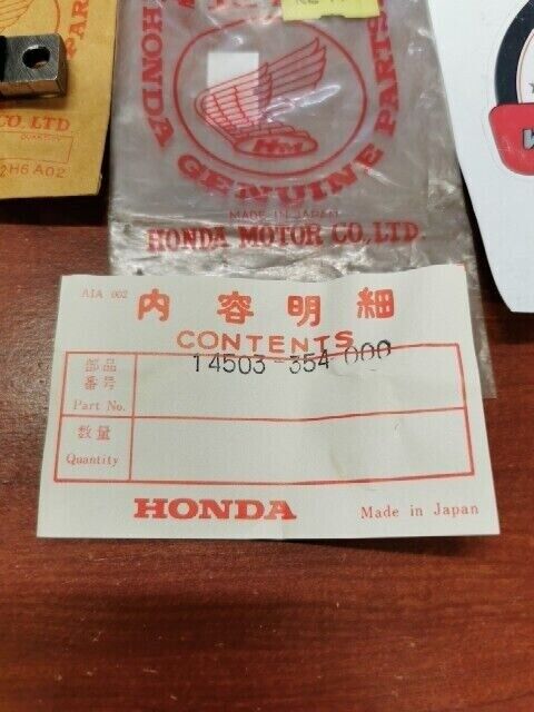 NOS Honda CB200 CL200 GUIDE ROLLER PIN 14503-354-000 H93