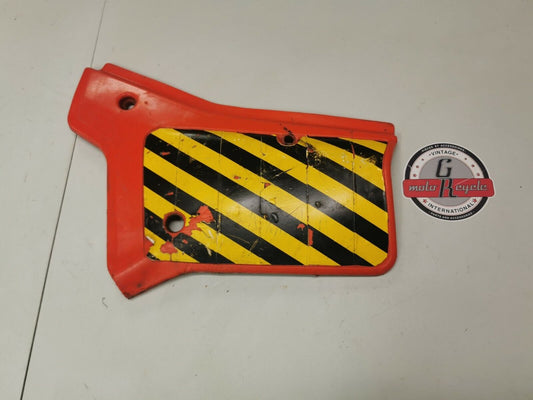 Honda XR200R 1984 Left side airbox cover panel number plate 1985 XR250R G