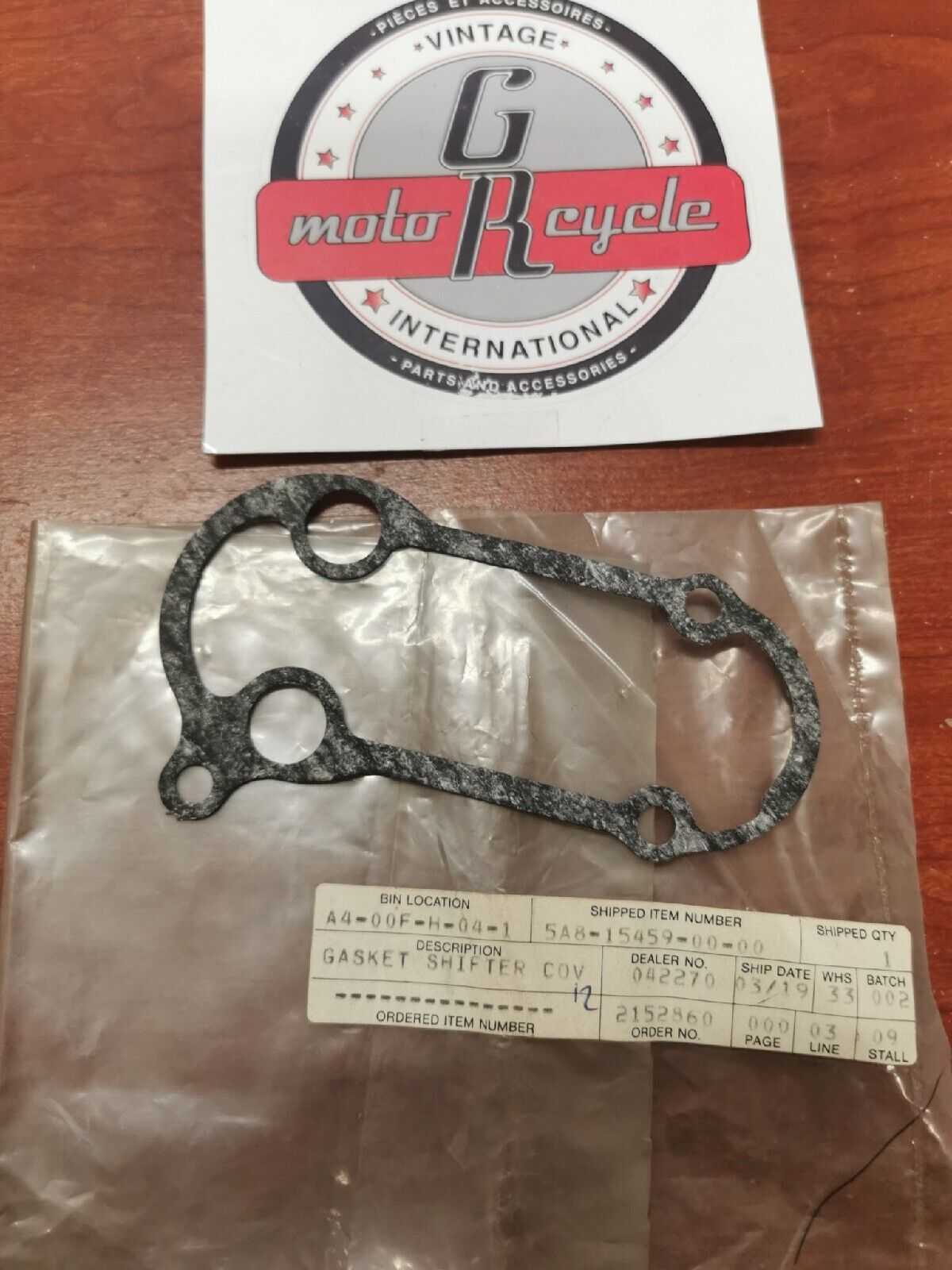 NOS Yamaha 1984 1985 XV1000 SHIFTER COVER GASKET 5A8-15459-10-00 Y76