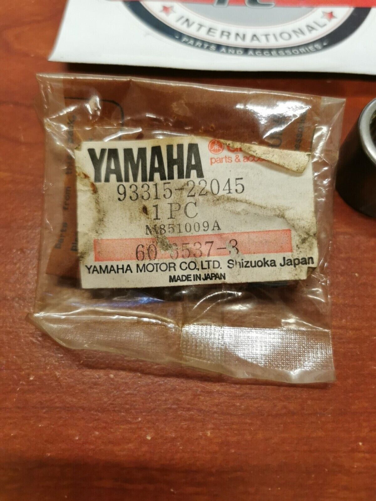 NOS Yamaha YFZ450 CYLINDER BEARING #15 93315-22045-00 SUB. 93315-32057-00 Y91