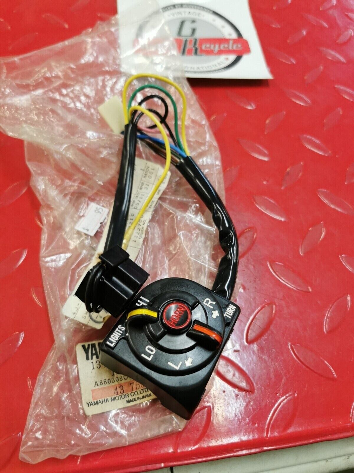 NOS Yamaha CA50 CE50 CG50 SWITCH HANDLE 3 13T-83973-30-00 Y26