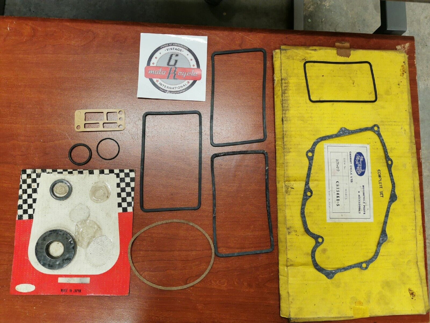 NOS Honda CB750 K1 - K5 GASKET KIT INCOMPLETE H37