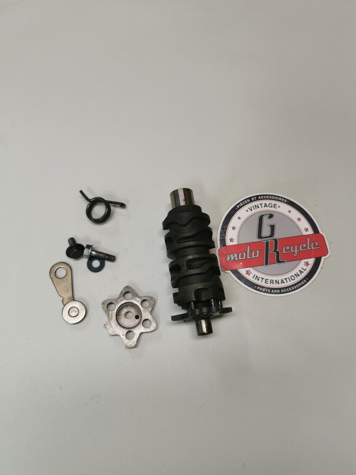 Honda XL250R 1984 transmission gearshift gear shift drum cam arm stopper lever 2