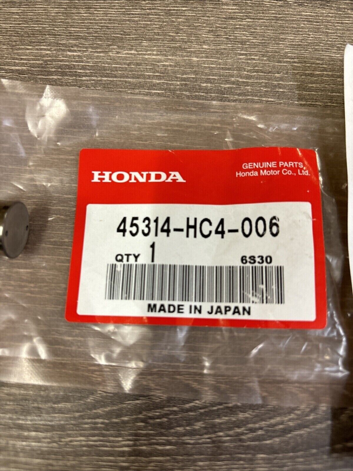 NOS Honda TRX200 WHEEL CYLINDER PISTON 45314-HC4-006 H121