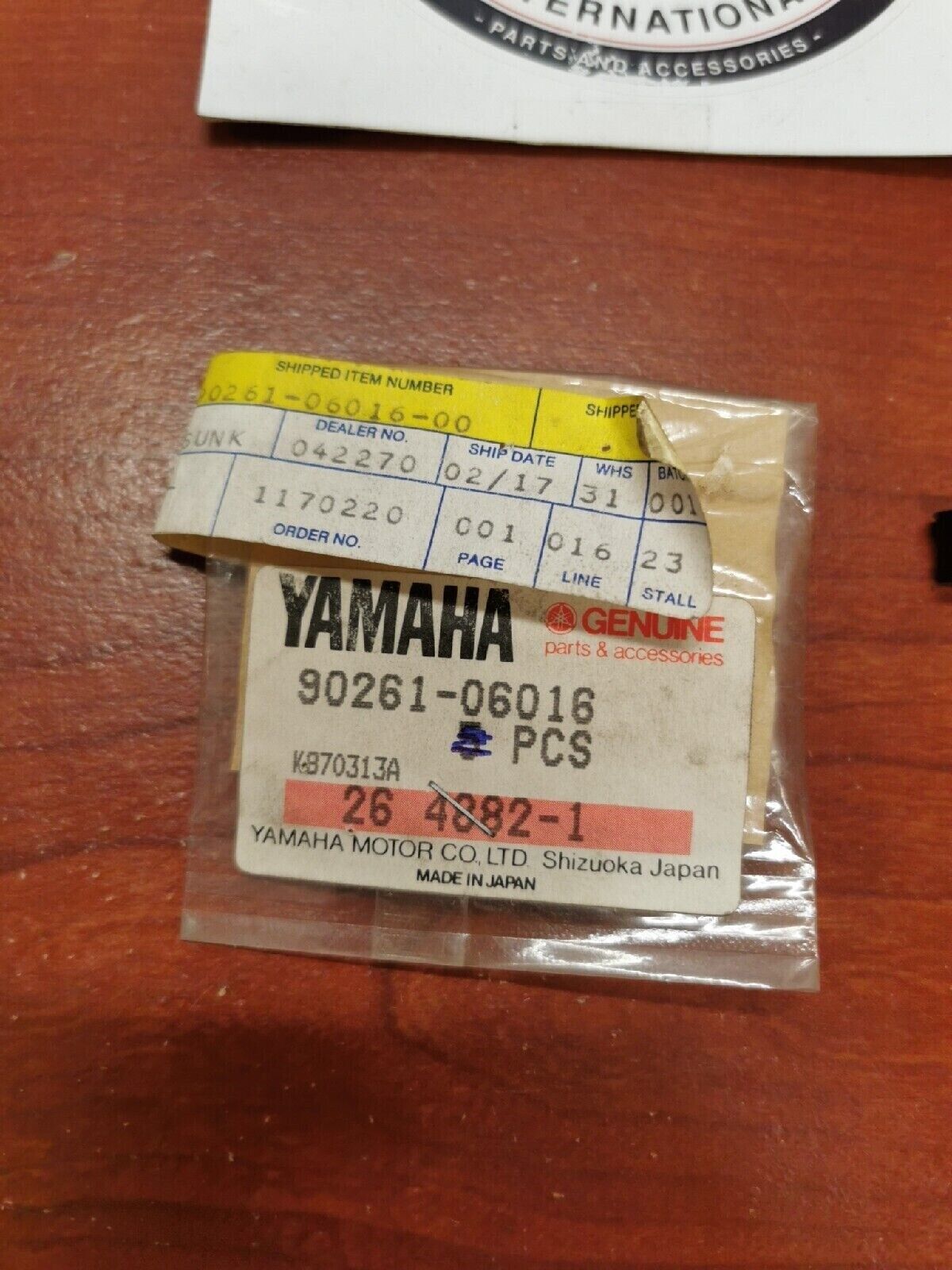 NOS Yamaha SRX440 SRX340 SR540 COUNTERSUNK RIVET 90261-06016-00 Y70