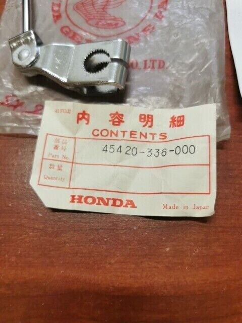 NOS Honda CB125K CB175K CB200 CL175 CL200 FRONT BRAKE ARM 45420-336-000 H84