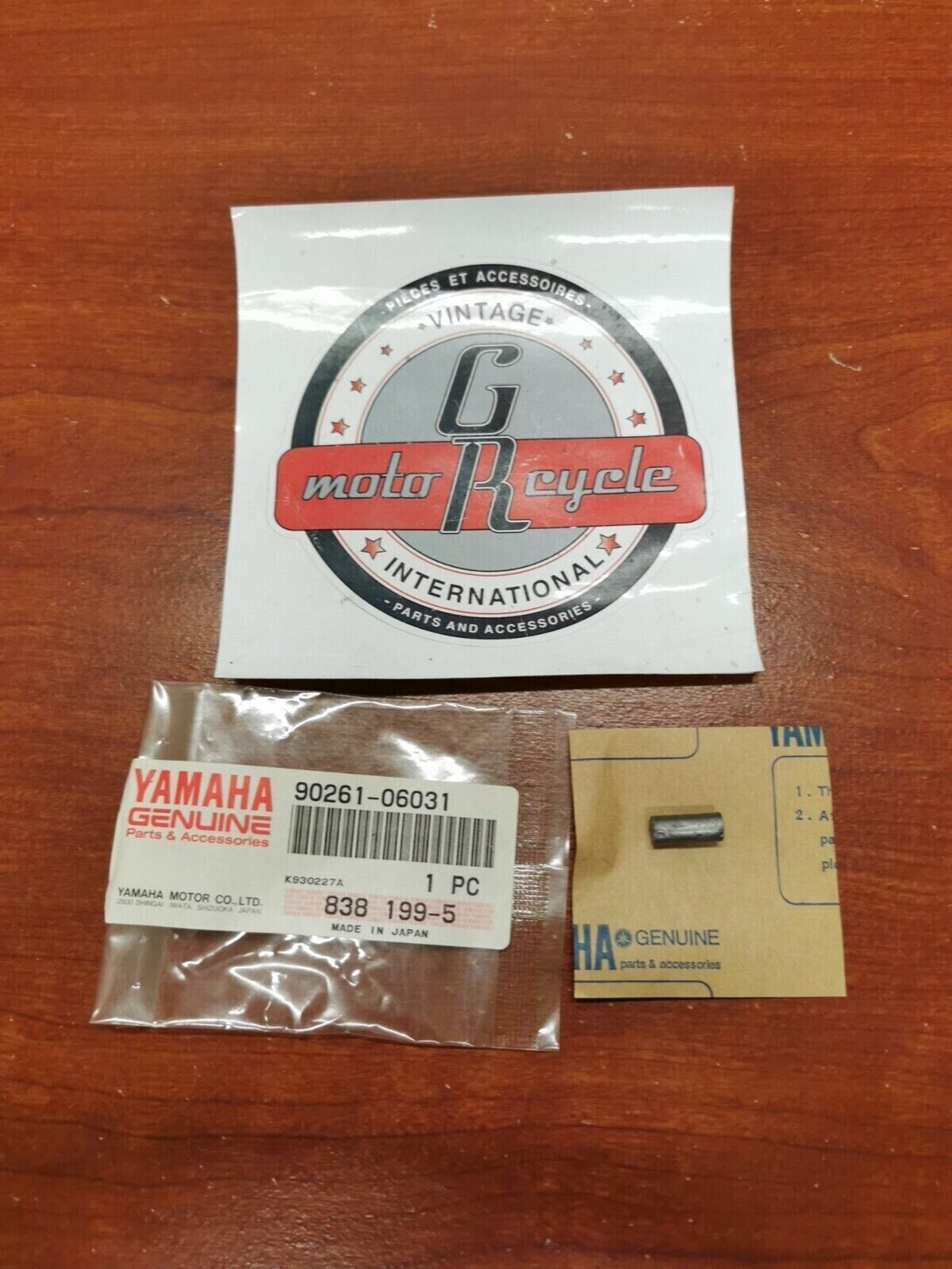 NOS Yamaha 1992 - 1994 VX750 COUNTERSUNK HEAD RIVET 90261-06031-00 Y99