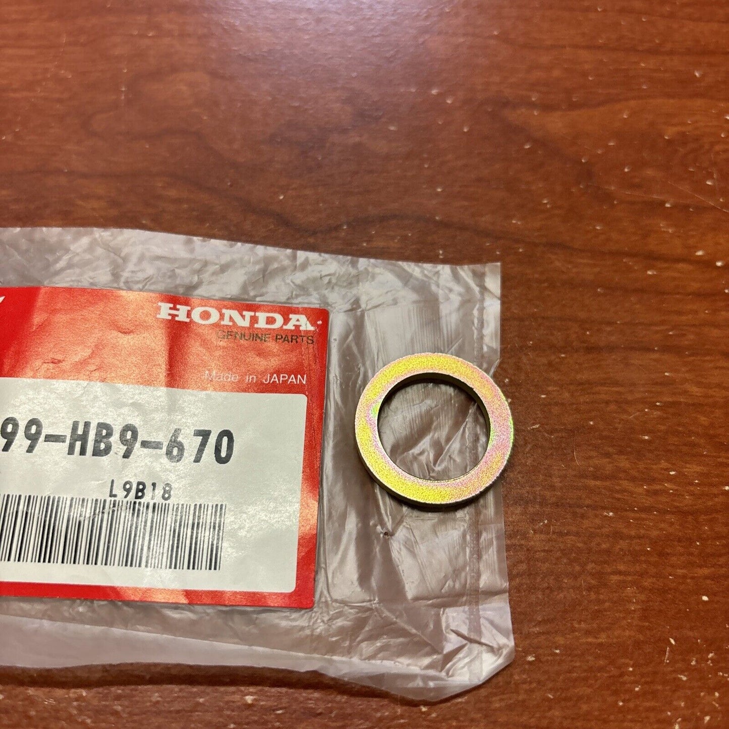 NOS Honda 1987 TRX250R TRX250X CHAMBER SETTING COLLAR 51399-HB9-670 H150