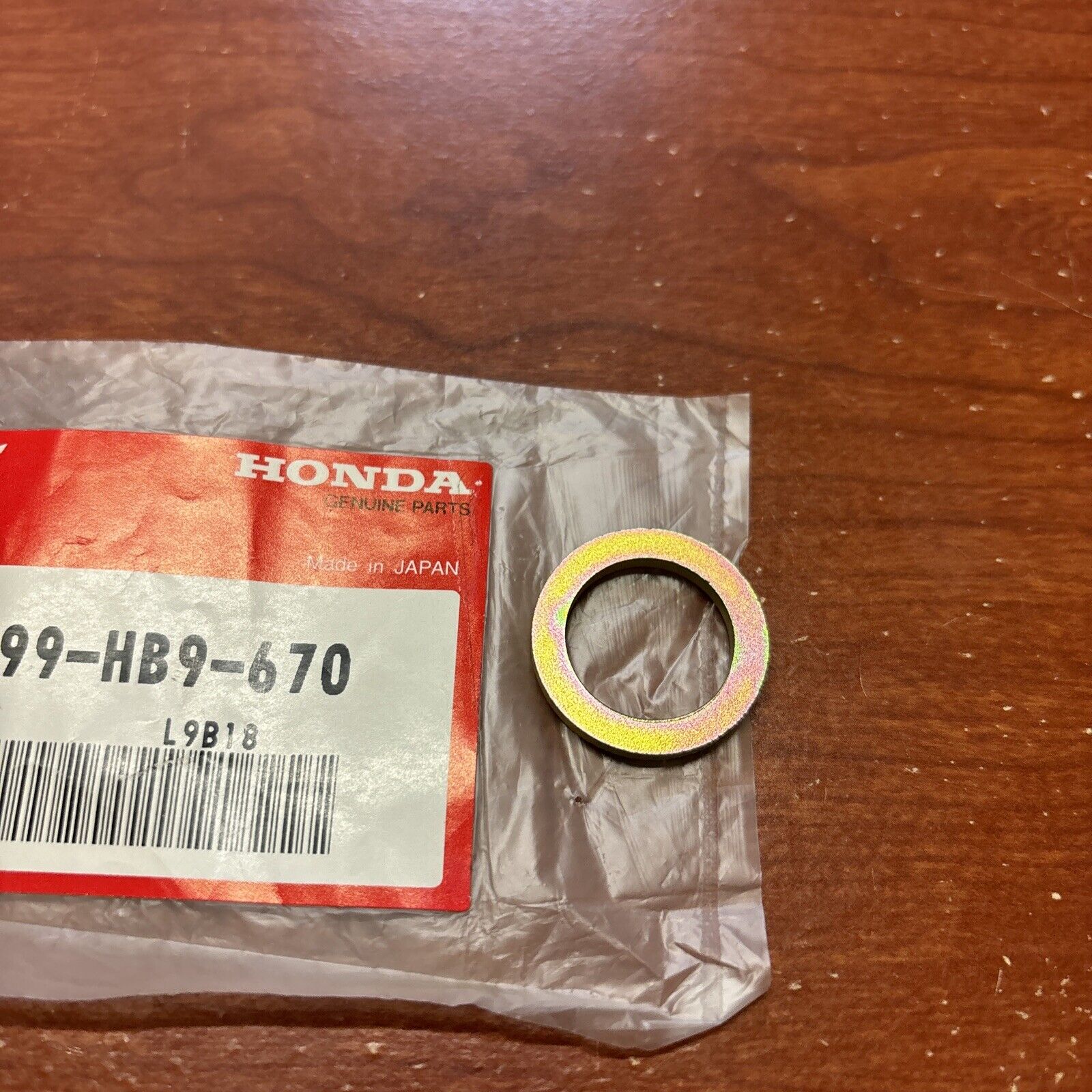 NOS Honda 1987 TRX250R TRX250X CHAMBER SETTING COLLAR 51399-HB9-670 H150