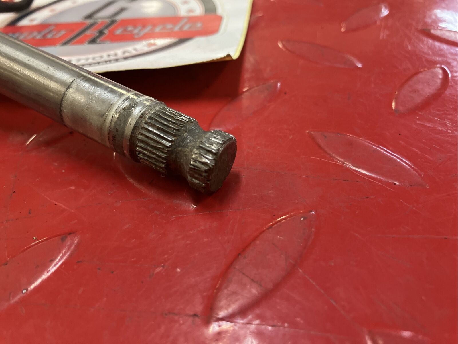 Honda CR250R 1984 gearshift gear shift shaft spindle CR500R