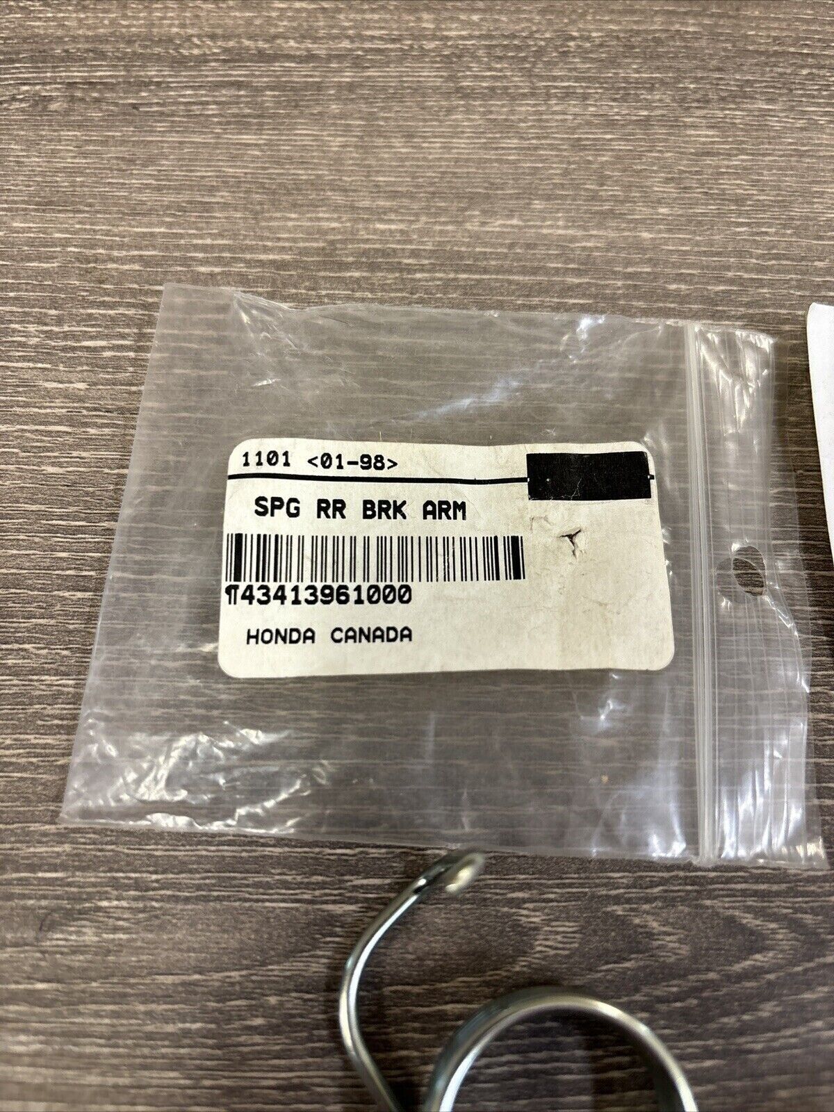 NOS Honda 1981 ATC250R REAR BRAKE ARM RETURN SPRING 43413-961-000 H121