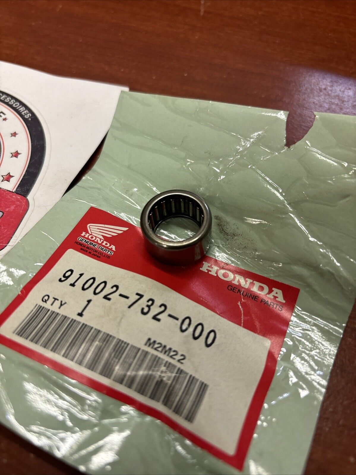 NOS Honda HS50 HS55 HS70 HS80 NEEDLE BEARING 15MM 91002-732-000 H155